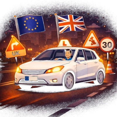 EU licence holder driving lessons